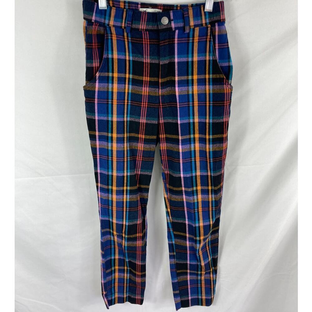 Hollister Y2K 90s Plaid Ultra High Rise Pants Size XS